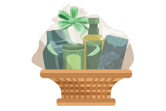 a kit is a gift basket that allows you to group slow moving inventory for faster point of sale for your spa and salon.