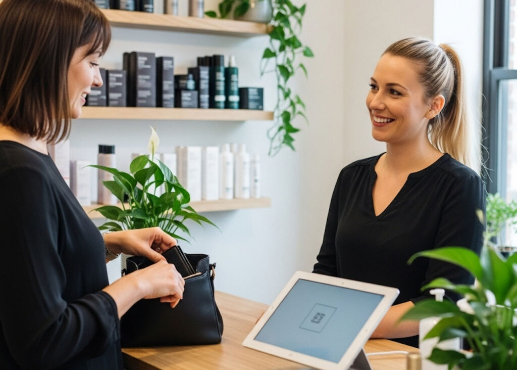 Salon and spa point of sale is made easy with Paired Plus POS