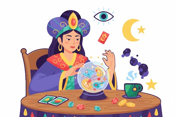 Fortune teller is here to give raises