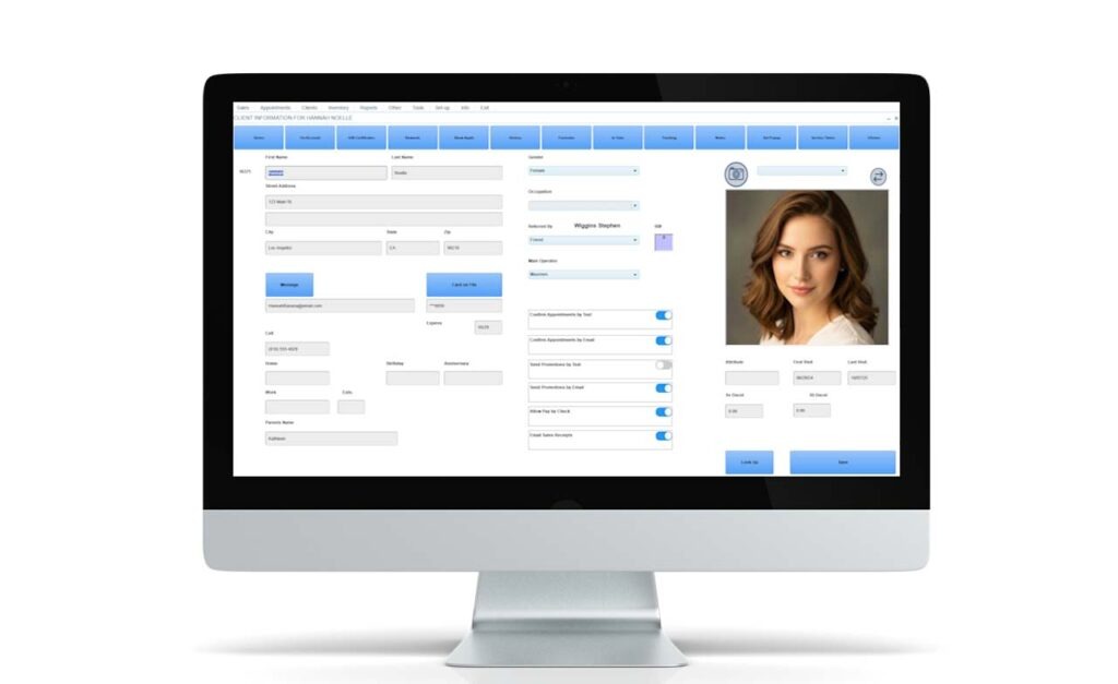 spa software needs to have incredible features such as personalized client profiles.
