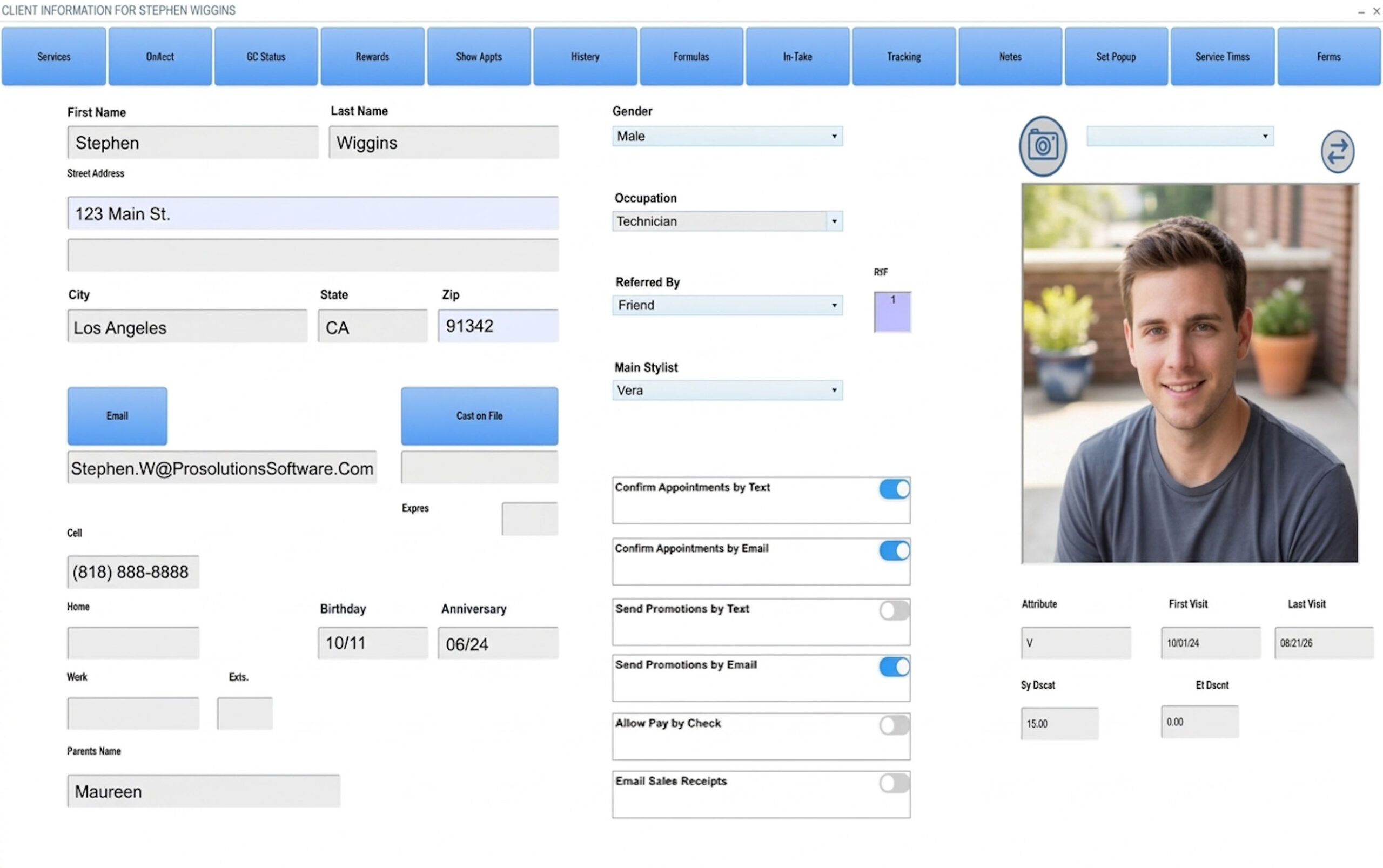 Paired Plus client profiles