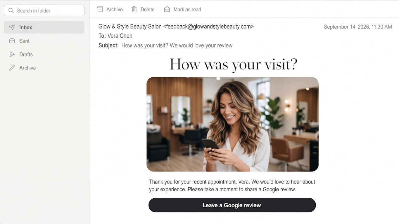 Paired Plus marketing campaigns for beauty salons