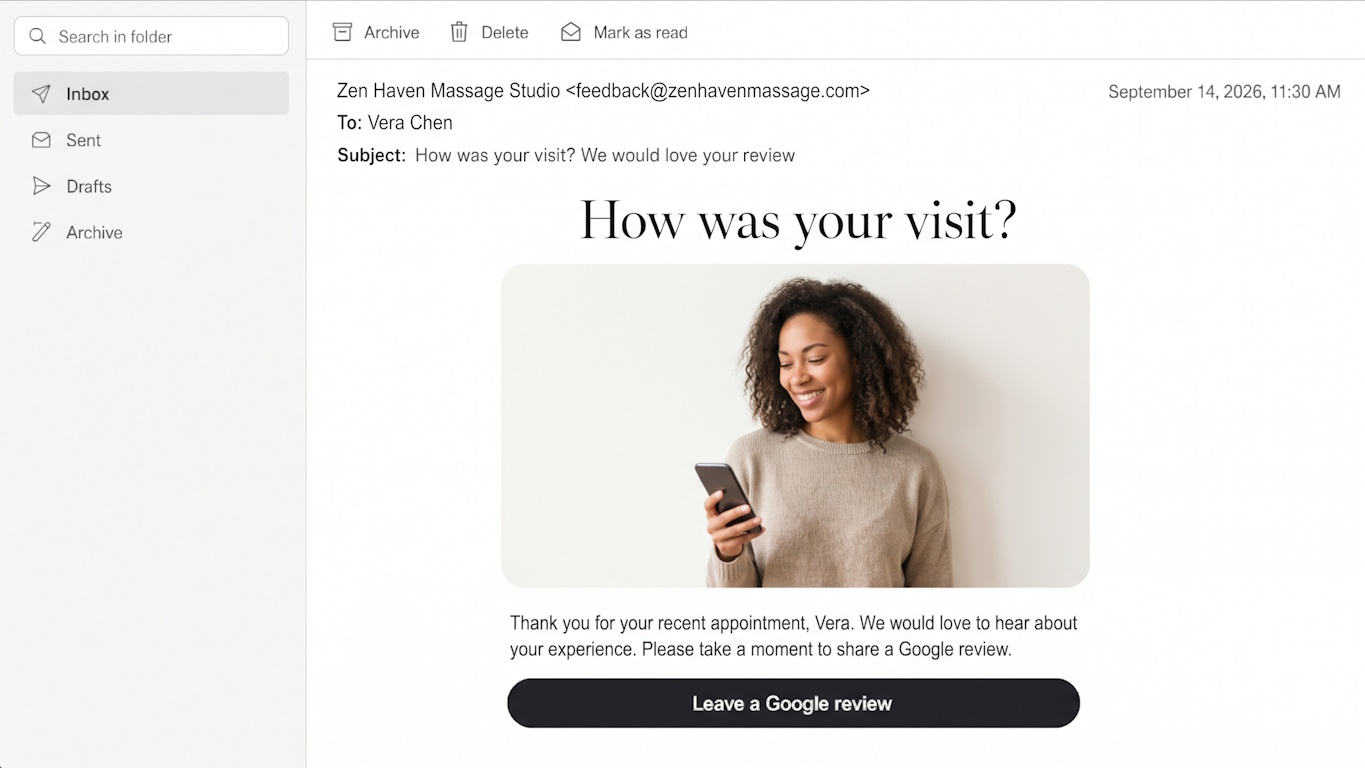 Paired Plus marketing campaigns for massage studios