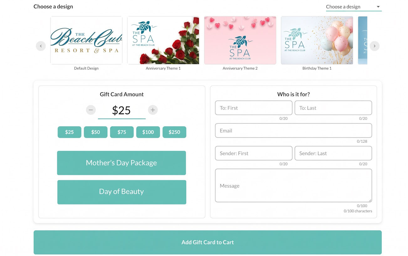 Paired Plus online gift cards for nail salons