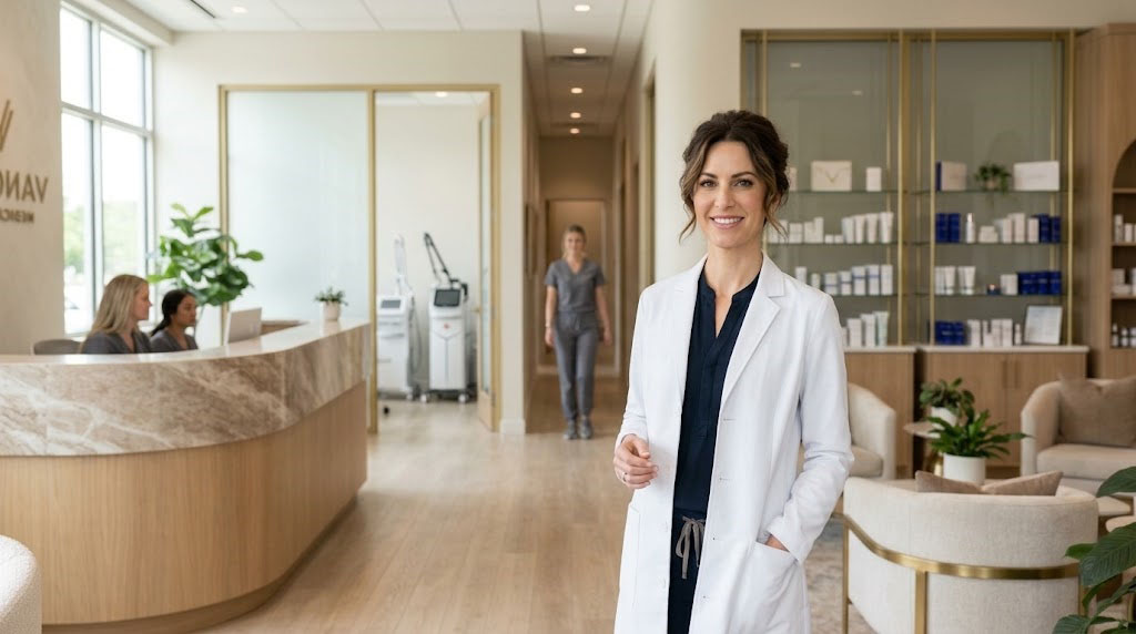 Med spa software in use — owner managing appointments and clients with Paired Plus