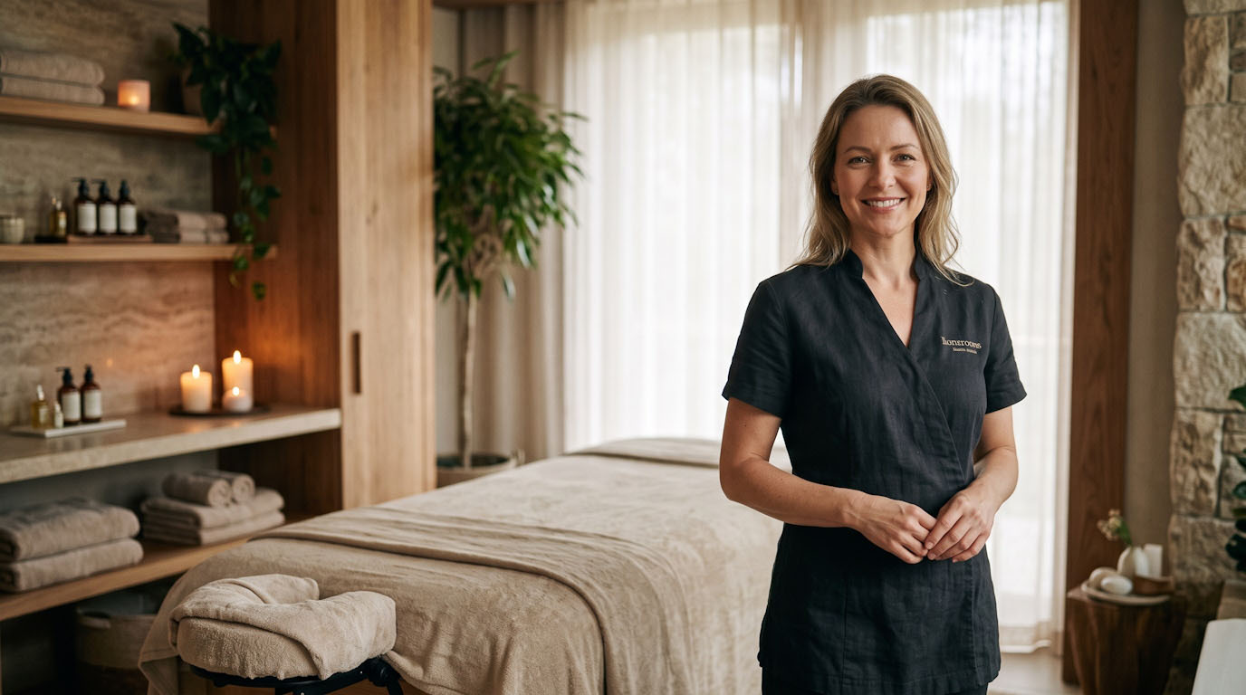 Wellness spa software in use — owner managing appointments and clients with Paired Plus