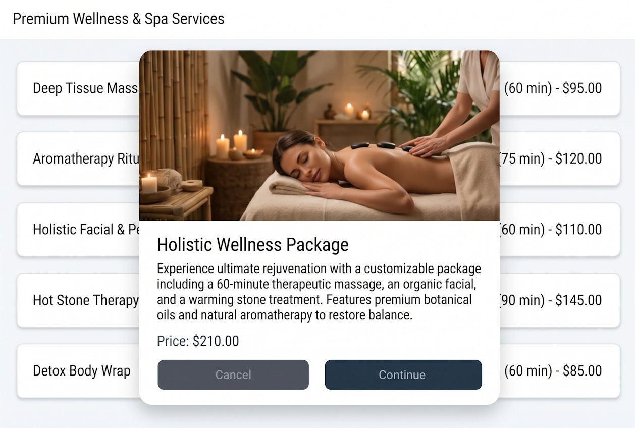 Paired Plus online booking for wellness spas