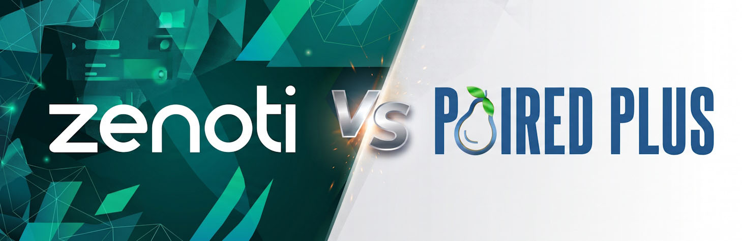 Zenoti alternatives: Zenoti vs Paired Plus salon and spa software comparison